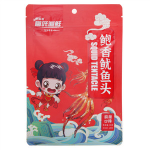利高通哪吒追鲜麻辣口味鲍香鱿鱼头