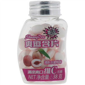 爽逗清新水蜜桃味含片