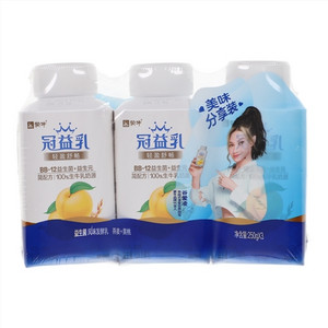 蒙牛冠益乳燕麦+黄桃风味发酵乳