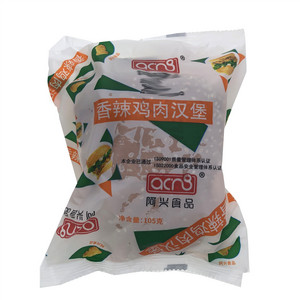 阿兴食品香辣鸡肉汉堡