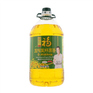 好彩福压榨菜籽原香食用调和油