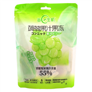 每日生机青提风味蒟蒻果汁果冻