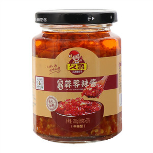 久鸿茶油蒜蓉辣酱
