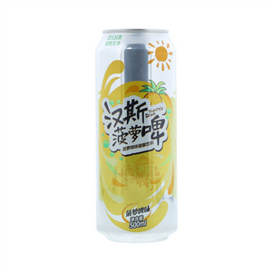 汉斯菠萝啤味碳酸饮料