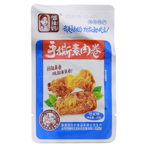 邬辣妈劲麻味手撕素肉卷