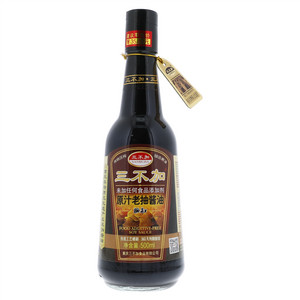 三不加原汁老抽酱油