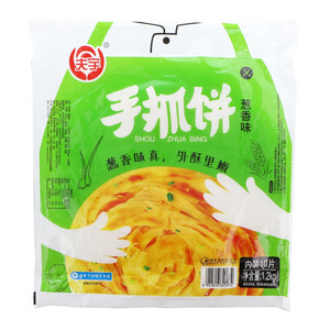 夫宇葱香味手抓饼