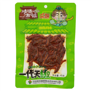 靖港古镇乐伢山椒味鱼仔