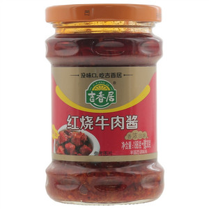 吉香居红烧牛肉酱半固态调味料