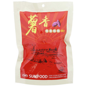 太阳薯香创意粗粮锅巴108克