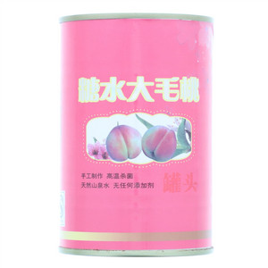 大孤山糖水大毛桃罐头
