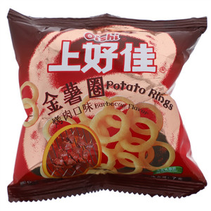 上好佳烤肉口味金薯圈