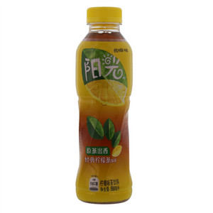 阳光柠檬味茶饮料