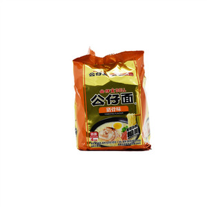 公仔面-猪骨味（4包装）（油炸方便面）