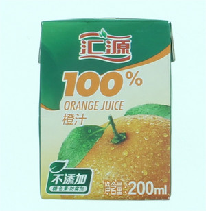 100%橙汁 200毫升
