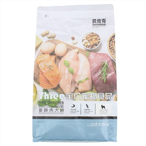 贝肯奇京巴犬专用多种肉犬粮