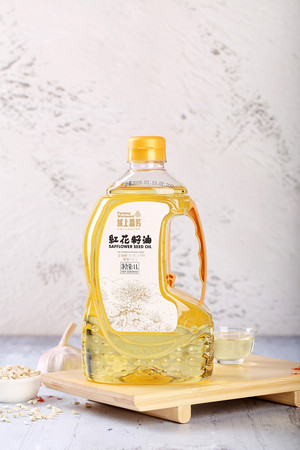 域上番芳红花籽油1L