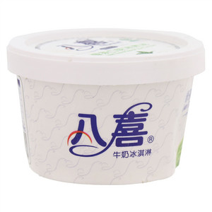 八喜绿茶口味冰淇淋杯装90克