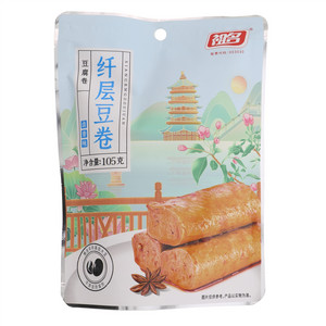 卤香味纤层豆卷