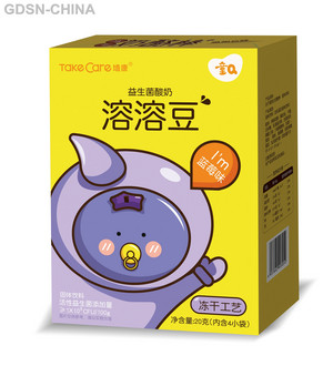 Take care培康益生菌酸奶溶溶豆蓝莓味20克