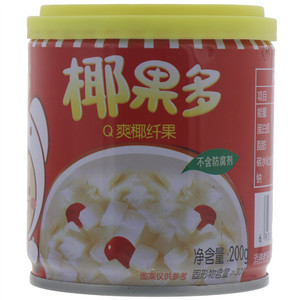 卡好味椰果多罐头