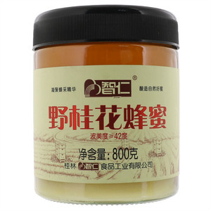 智仁野桂花蜂蜜800g