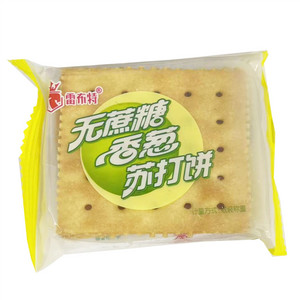 无蔗糖香葱苏打饼