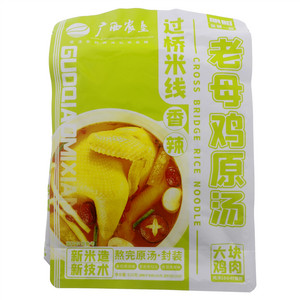 广西农垦老母鸡原汤香辣过桥米线