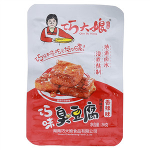 巧大娘巧味臭豆腐风味豆干（香辣味）