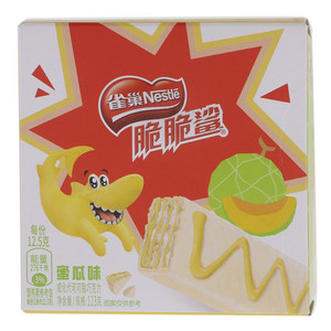 雀巢/Nestle脆脆鲨蜜瓜味威化代可可脂巧克力