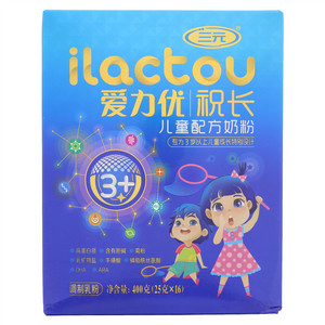 三元ilactou爱力优祝长儿童配方奶粉