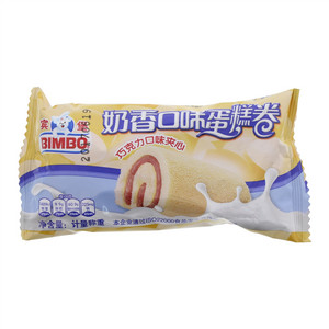 宾堡奶香口味蛋糕卷