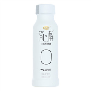 君乐宝简醇0添加蔗糖风味酸牛奶
