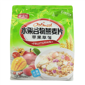 水果谷物燕麦片