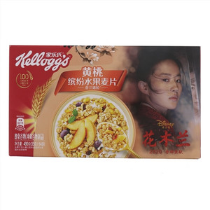 家乐氏谷兰诺拉缤纷水果黄桃麦片