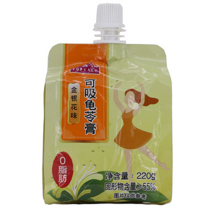TOPVALU特慧优金银花味可吸龟苓膏