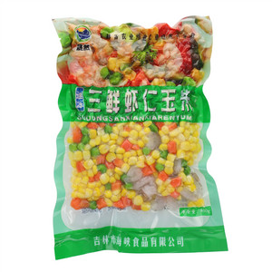 晟然速冻三鲜虾仁玉米