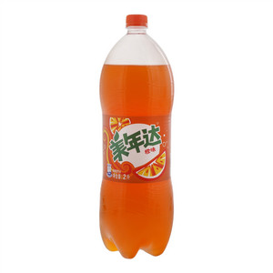 美年达橙味果味型汽水