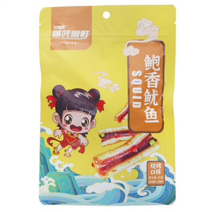 利高通哪吒追鲜烧烤口味鲍香鱿鱼