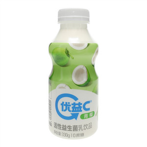 优益C青椰活性益生菌乳饮品
