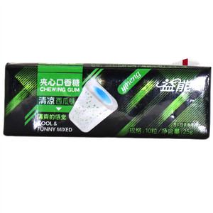 益能夹心口香糖（清凉西瓜味）