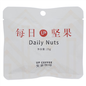 矢量咖啡每日坚果