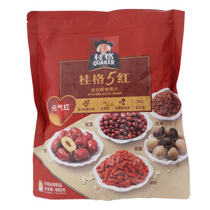 QUAKER桂格5红混合即食麦片