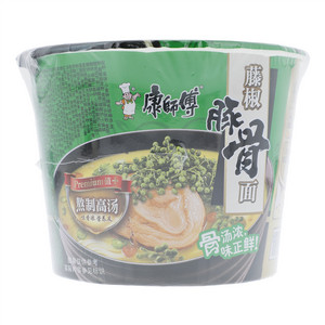 康师傅藤椒豚骨面