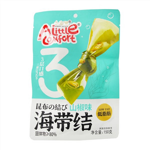 小安喂海带结（山椒味）