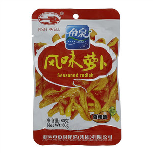 鱼泉风味萝卜（香辣味）