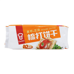 嘉顿芝麻梳打饼干（含钙）发酵饼干