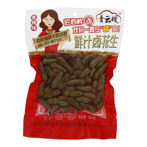 青云嫂鲜汁卤花生258g香辣味