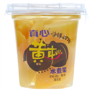 真心黄桃罐头