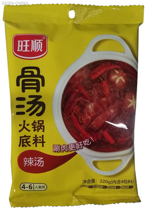 旺顺精品骨汤火锅底料（辣汤）